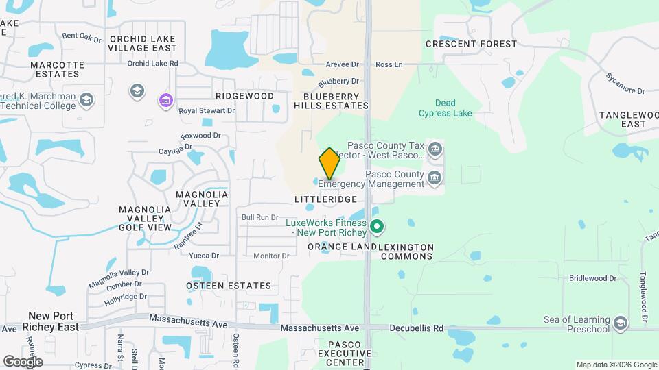 7542 Red Mill Cir Map and Location Details