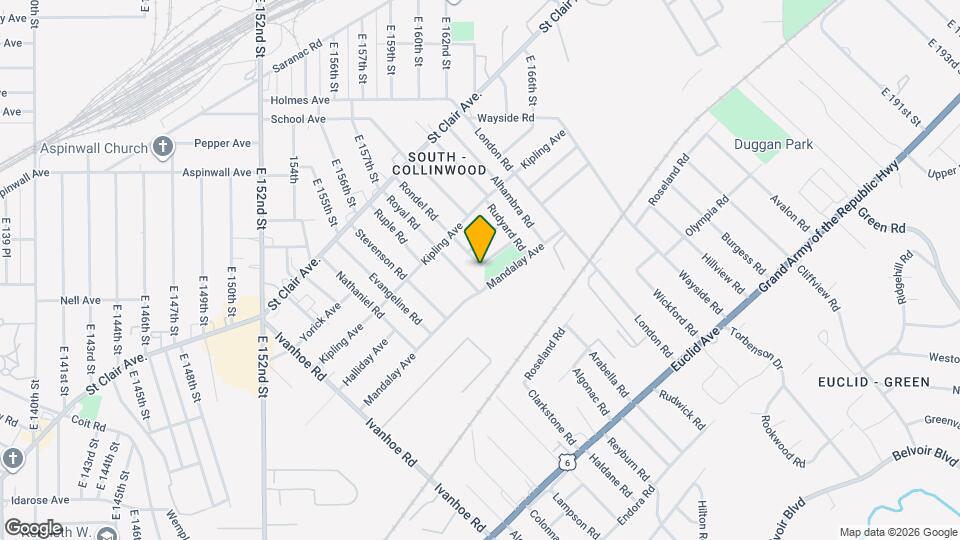 984 Rondel Rd Mapa y Detalles de la Ubicación