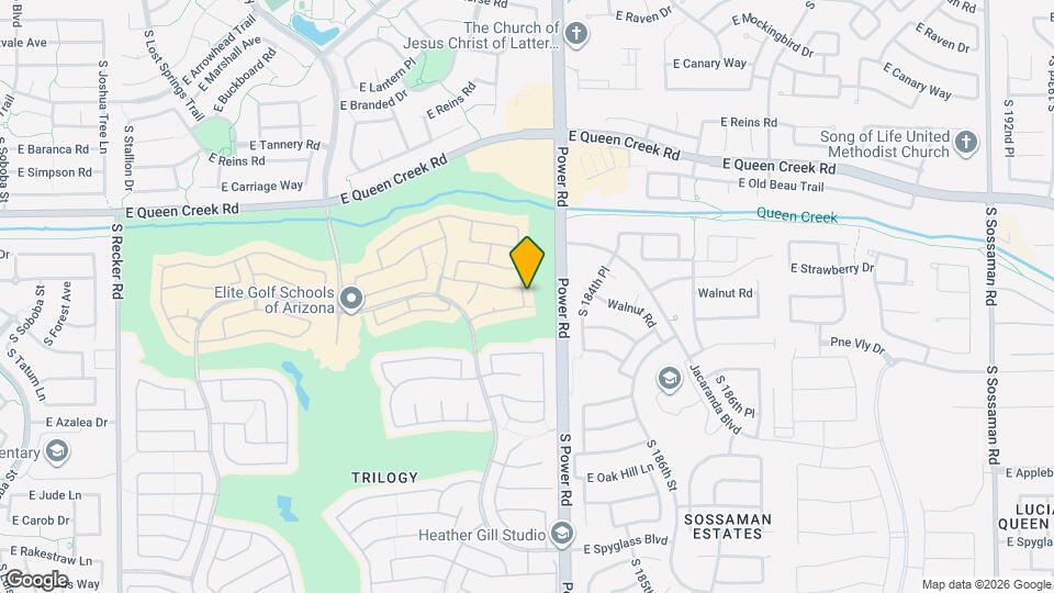 5039 S Lantana Ln Map and Location Details