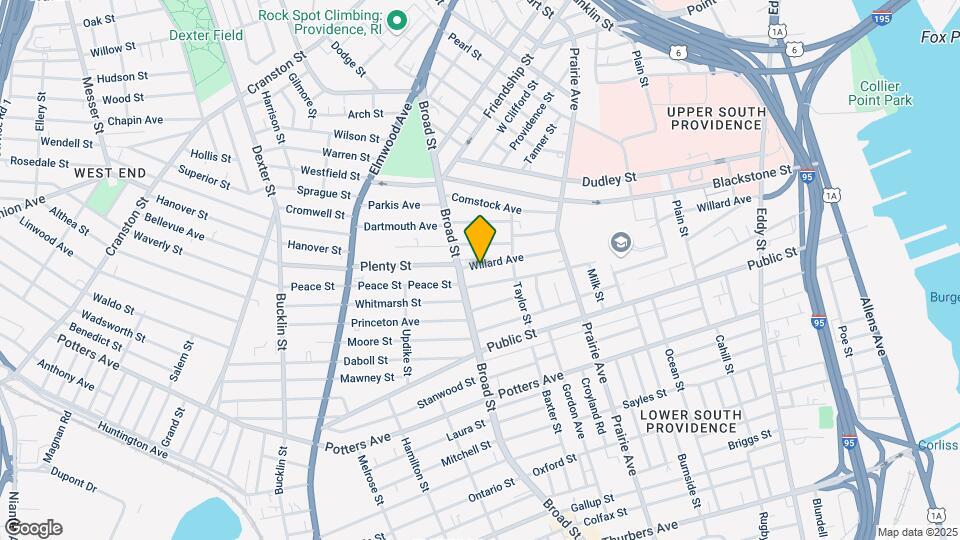 358 Willard Ave Mapa y Detalles de la Ubicación