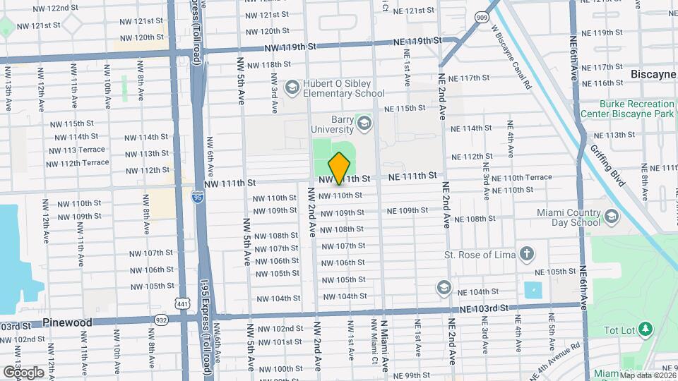 119 NW 110th St Map and Location Details
