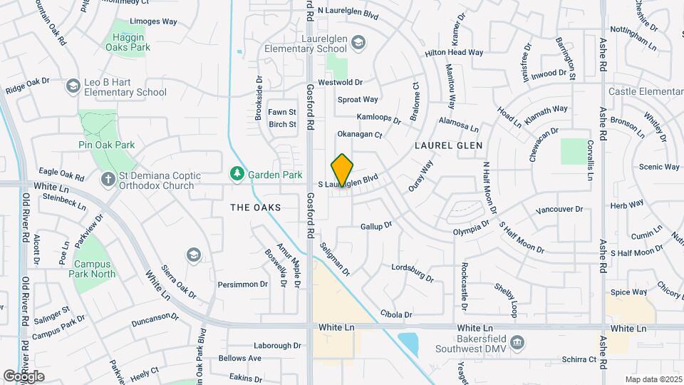 7909 S Laurelglen Map and Location Details