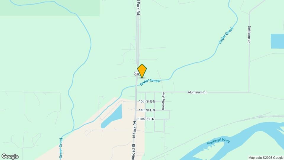 1611 N Fork Rd Mapa y Detalles de la Ubicación