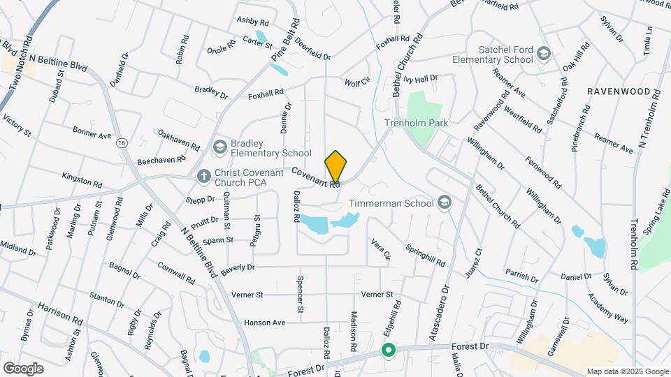 3426 Covenant Rd Map and Location Details