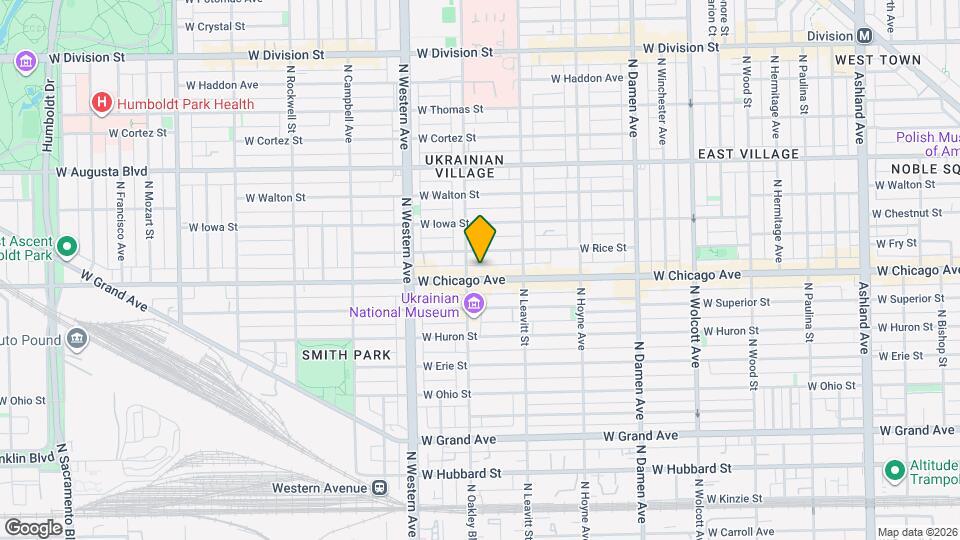 2250 W Chicago Ave Map and Location Details