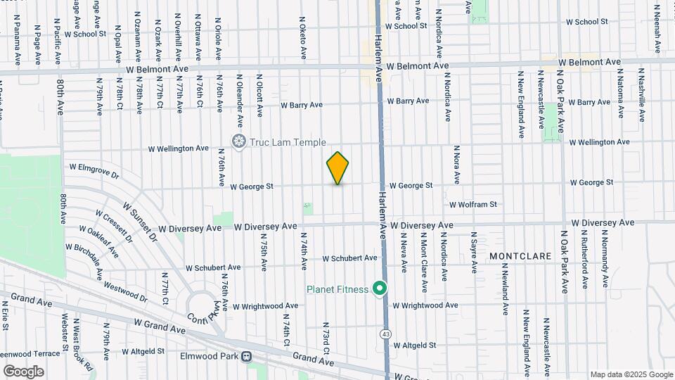 2840 73rd Ave Map and Location Details