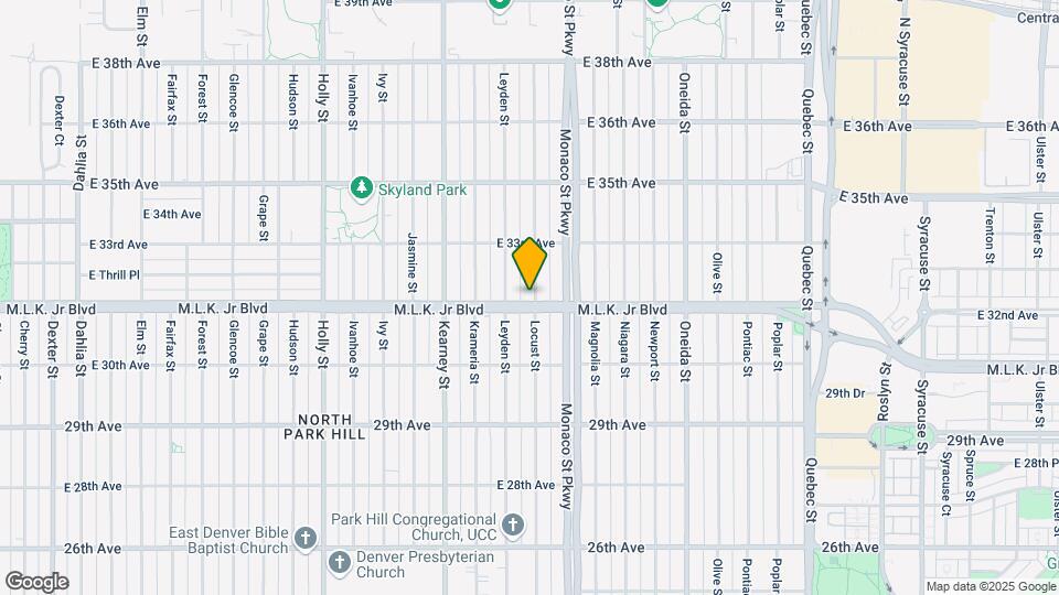3205-3209 Locust St Map and Location Details