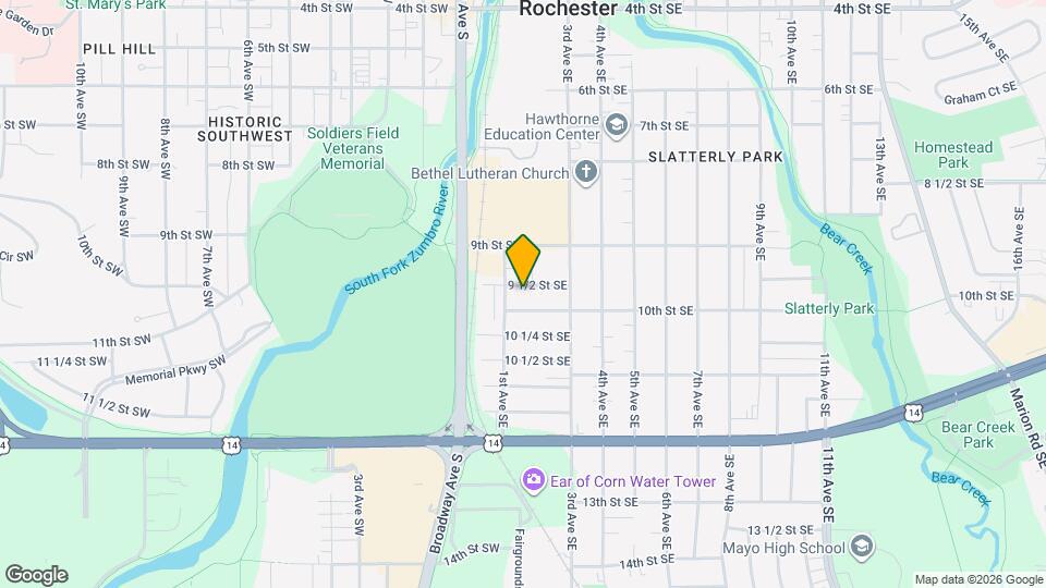 120-9-1/2 9 1/2 St SE Map and Location Details