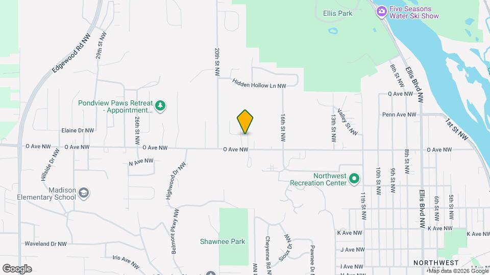 1621 18th St NW Map and Location Details