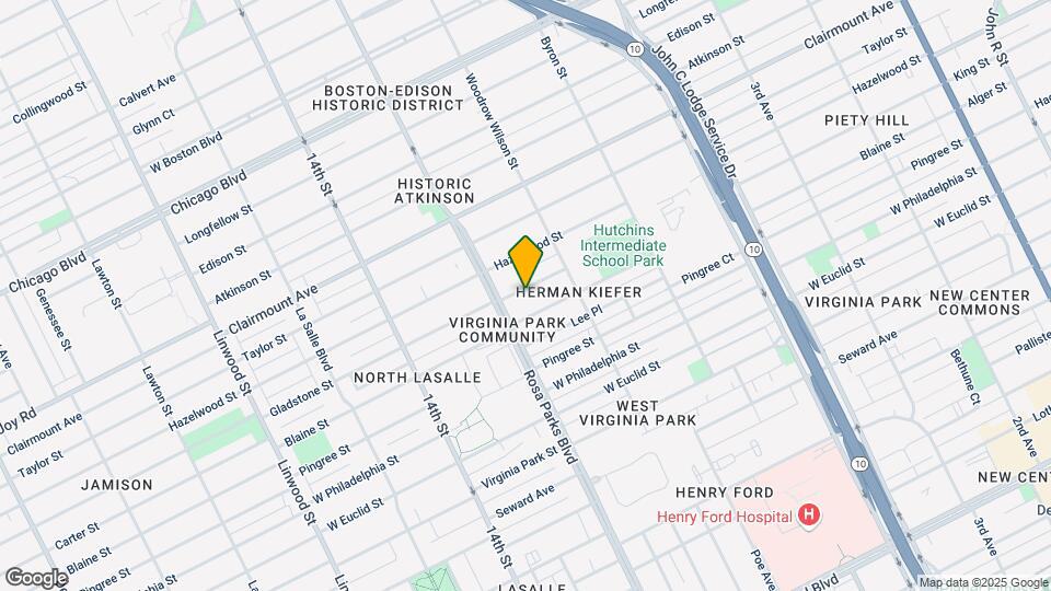 1693 Gladstone St Map and Location Details