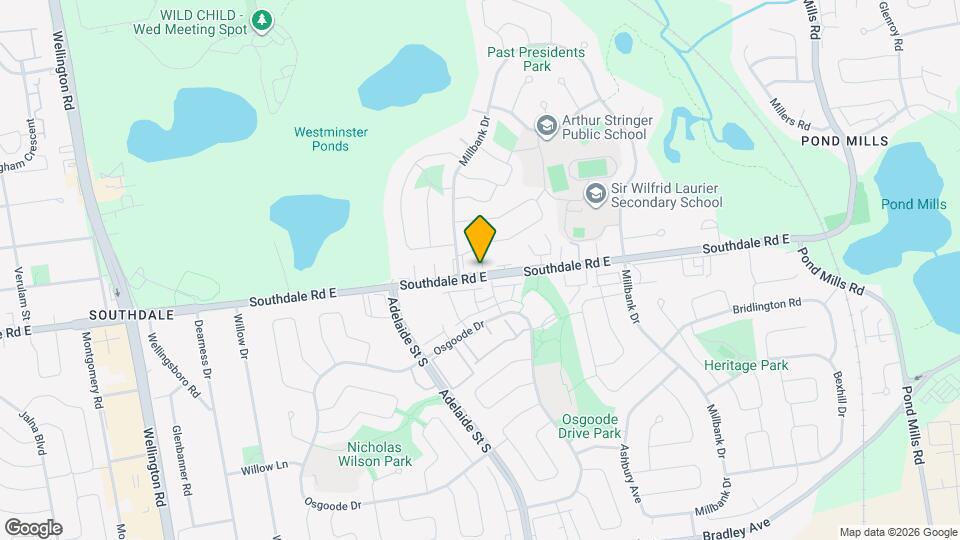 922 Southdale Rd E Map and Location Details
