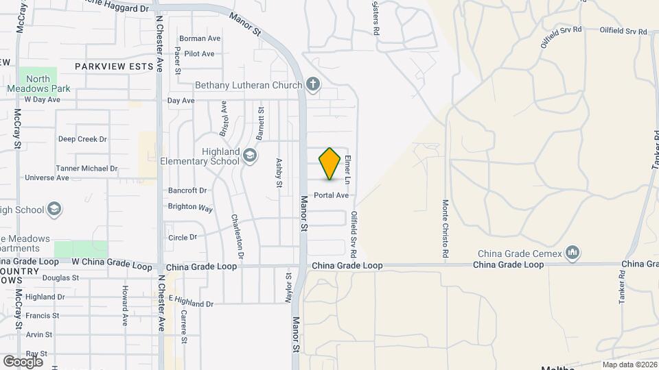 925 Sheridan Ave Map and Location Details