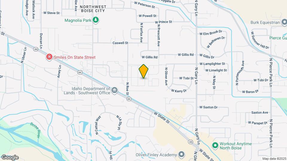 6061 N Masago Ave Map and Location Details