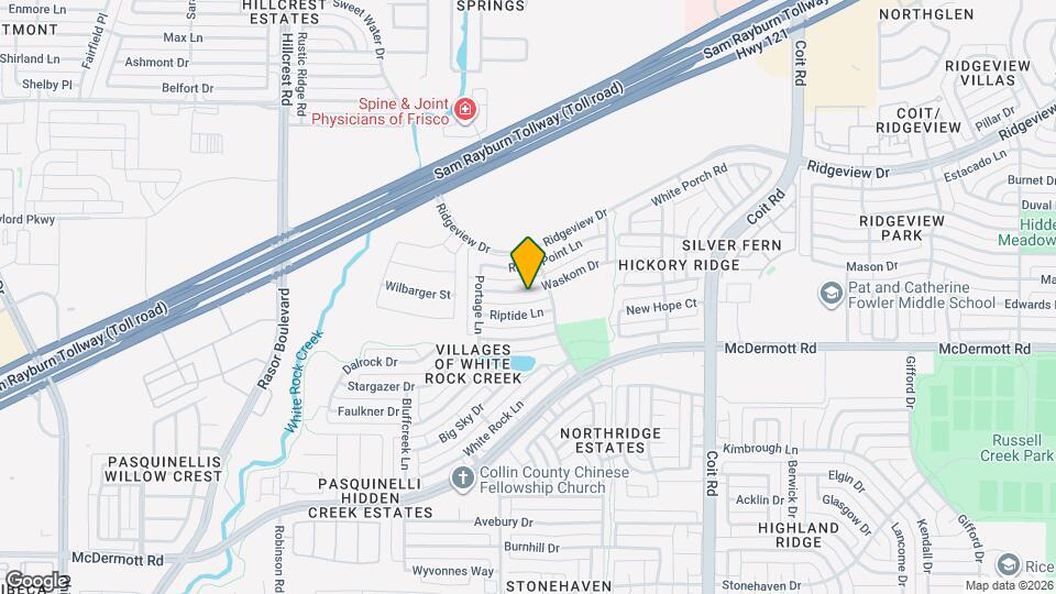 4412 Waskom Dr Map and Location Details
