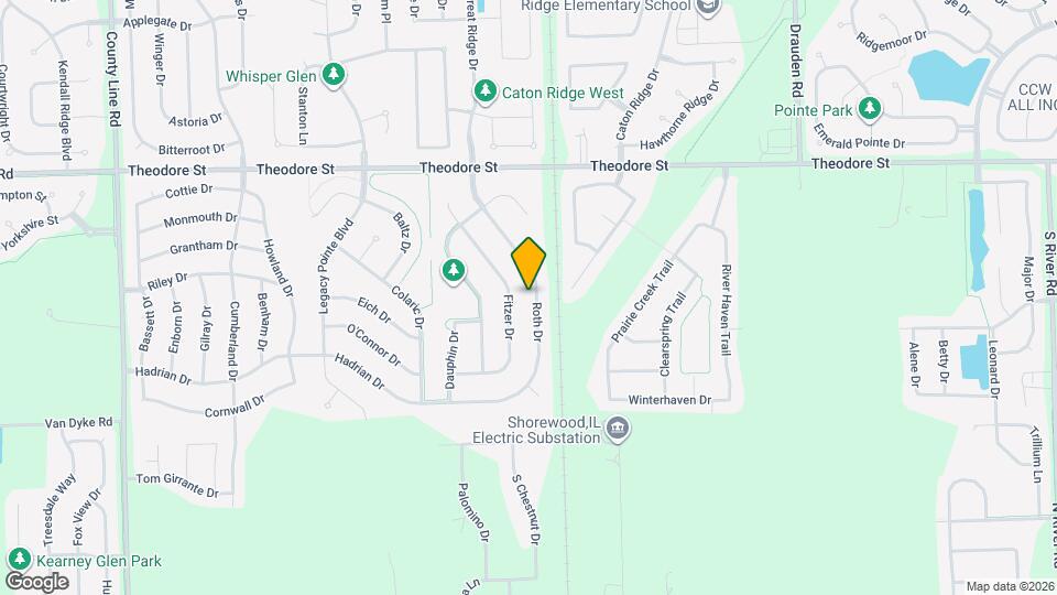 1319 Roth Dr Map and Location Details