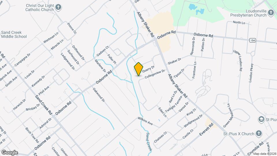 29 College View Dr, Unit Colonie-Loudonville Area Map and Location Details