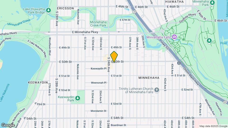 50th St Apartments Map and Location Details