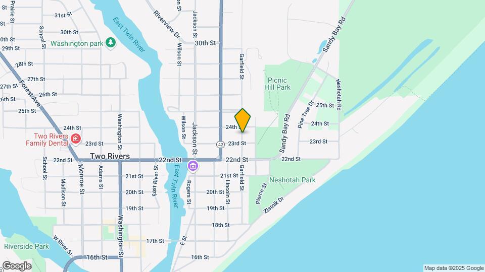 2312 Garfield St, Unit 2312 Map and Location Details