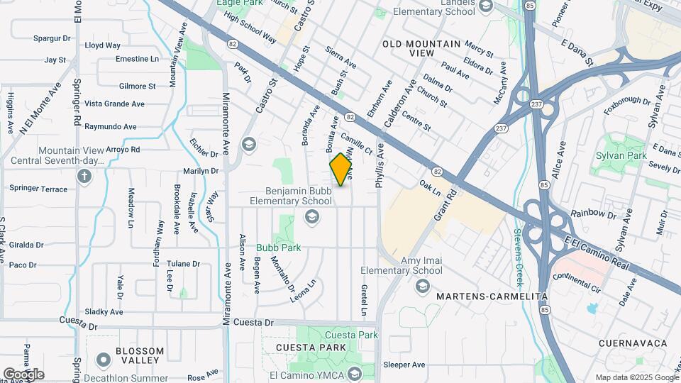 1179 Bonita Ave Map and Location Details