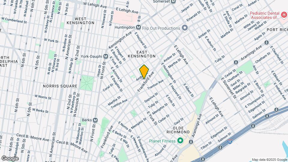 2456 Frankford Ave Map and Location Details