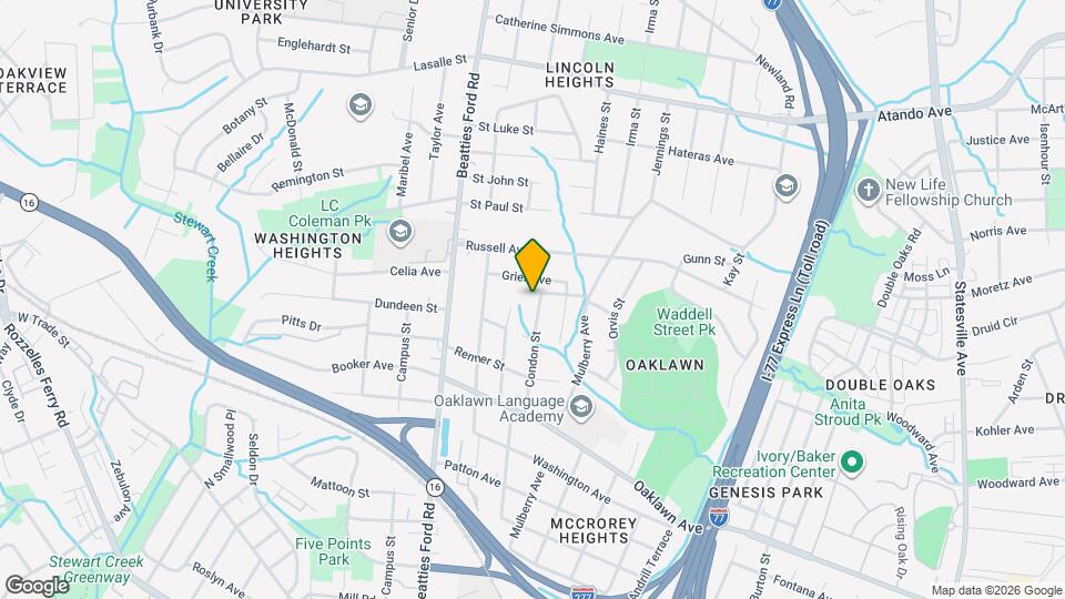 1329 Condon St Map and Location Details