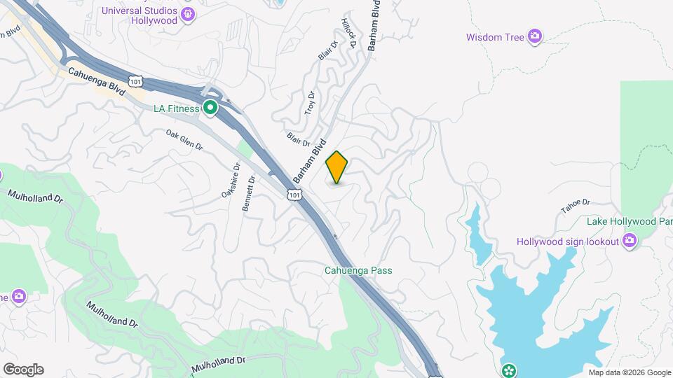 3323 N Knoll Dr Map and Location Details