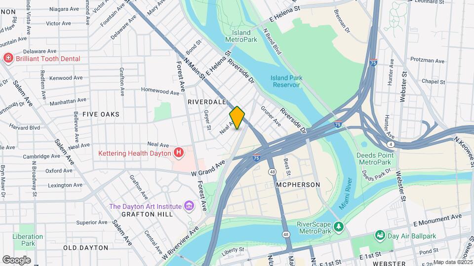 31 W Great Miami Blvd Map and Location Details