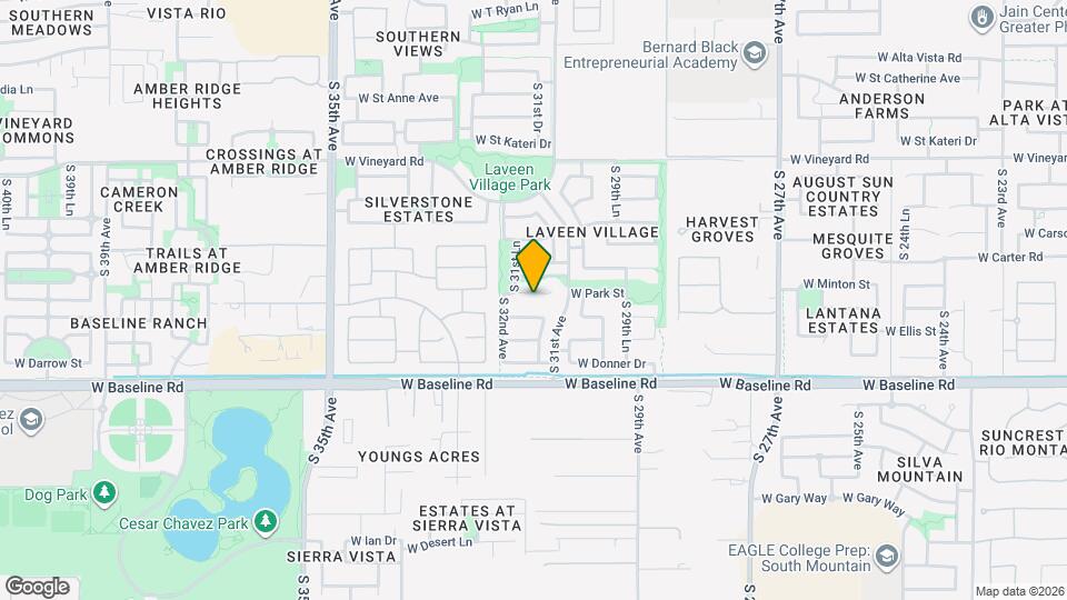 3127 W Park St Map and Location Details
