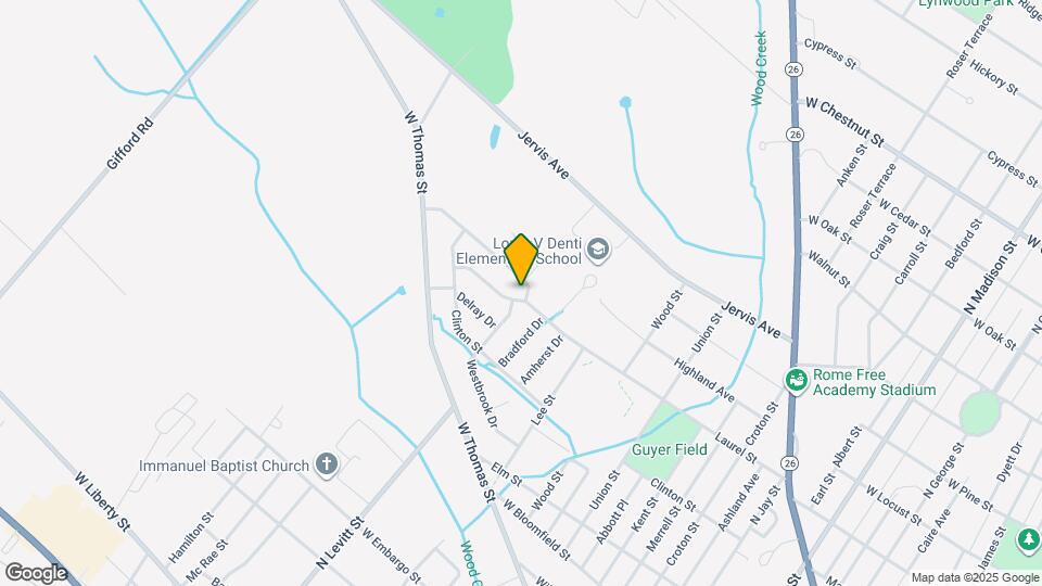 1102 Laurel St Map and Location Details