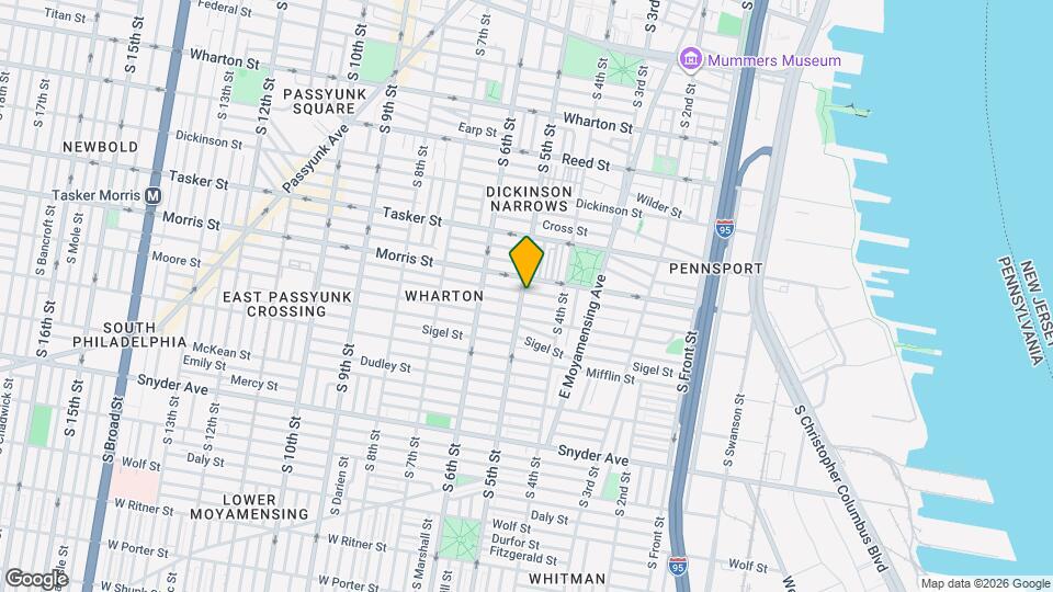 1717 S 5th St Map and Location Details