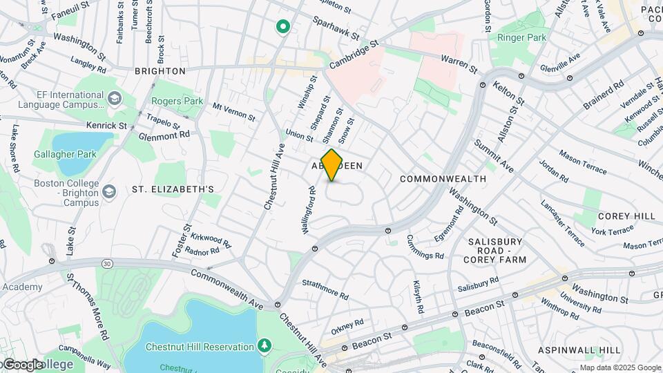 28 Nottinghill Rd, Unit 1 Map and Location Details
