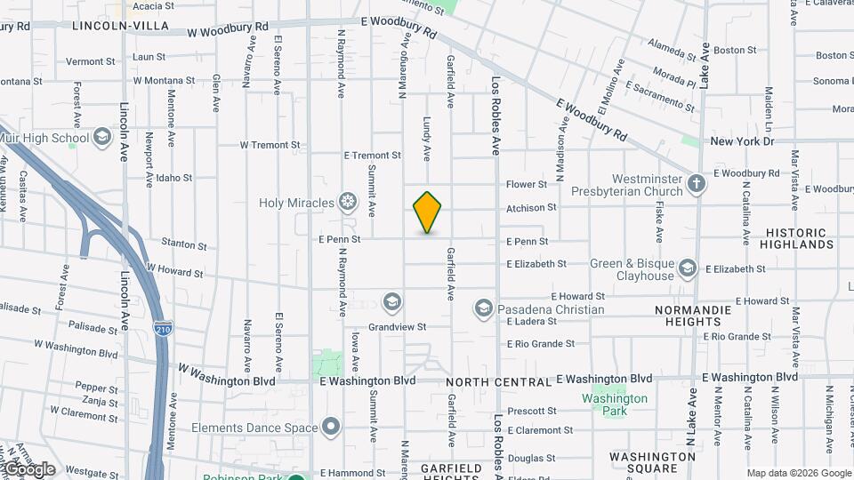 270 E Penn St Map and Location Details