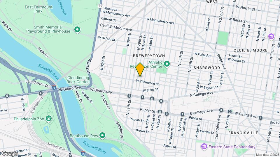 1314 N Newkirk St Map and Location Details