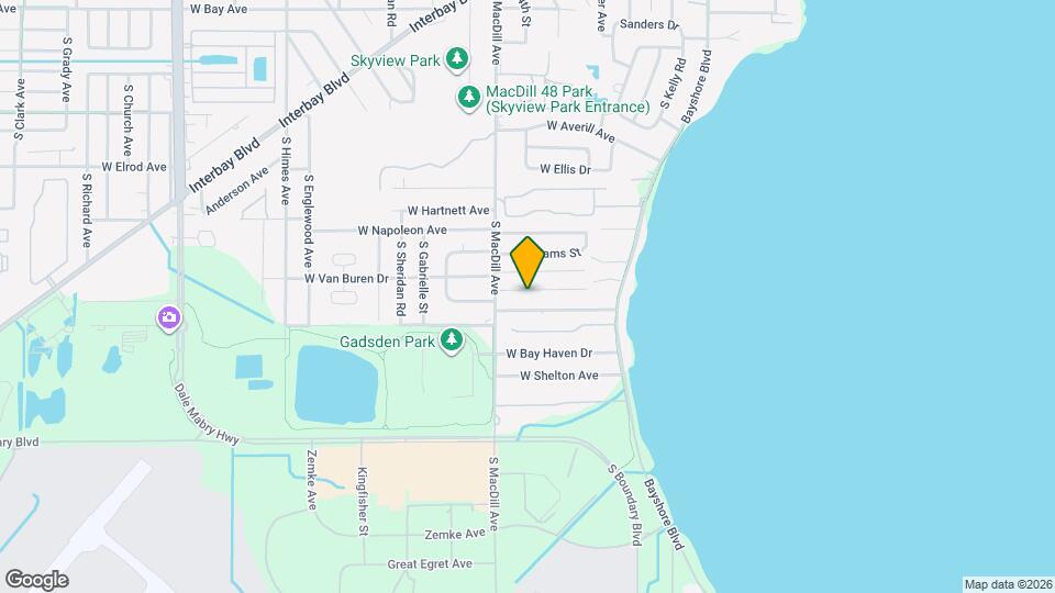 3022 W Meadow St Map and Location Details