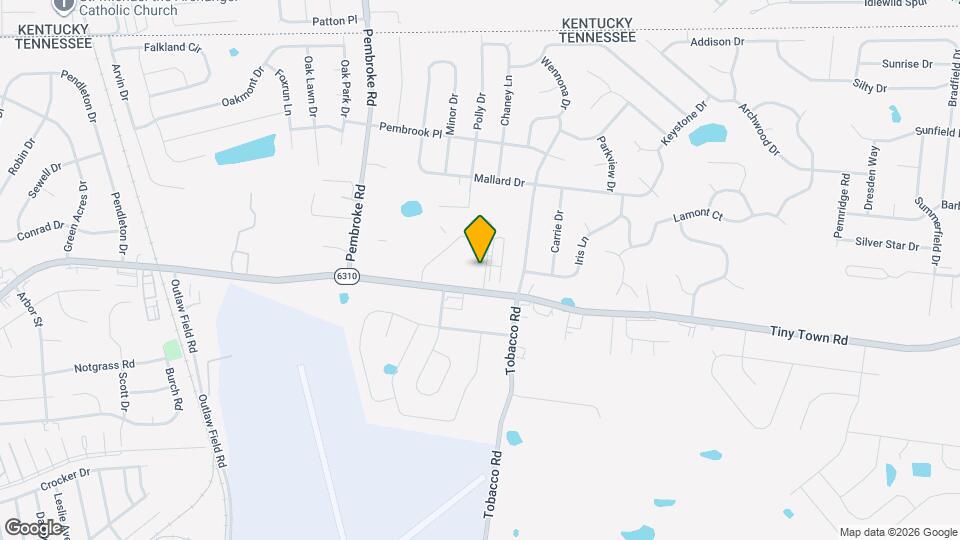 3312 Royster Ln Map and Location Details