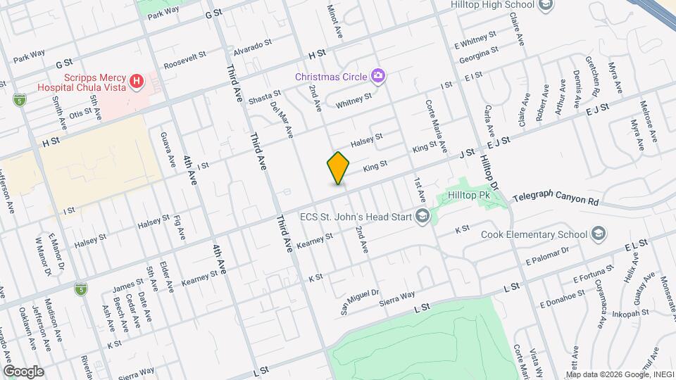 692 2nd Ave Map and Location Details