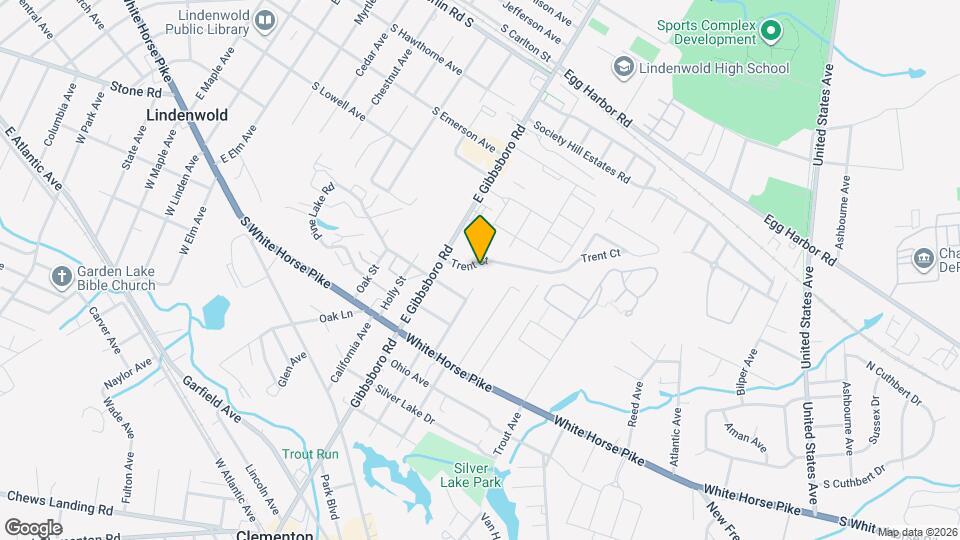 101 E Gibbsboro Rd Mapa y Detalles de la Ubicación