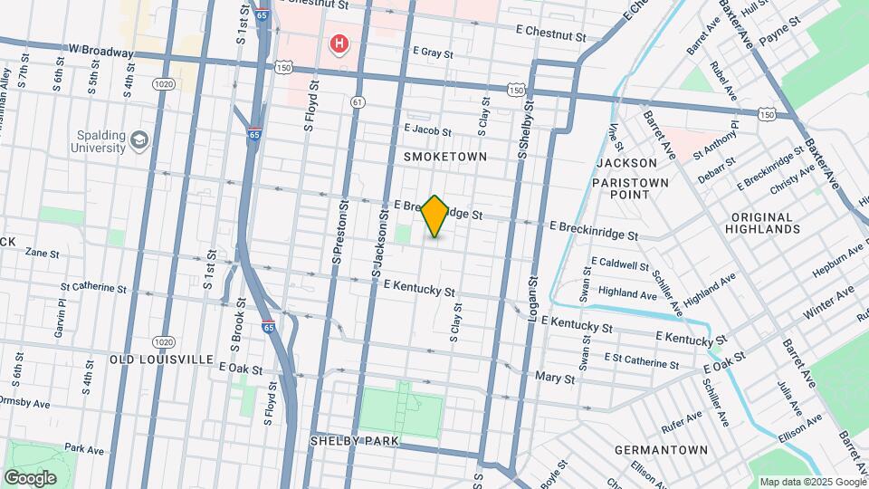 609 E Caldwell St Map and Location Details