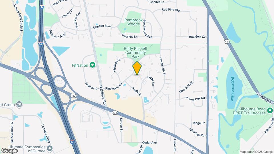 1506 Fernwood Ct Map and Location Details