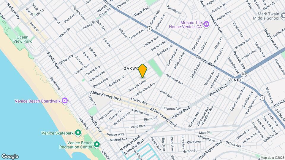 631 San Juan Ave, Unit 3 Mapa y Detalles de la Ubicación