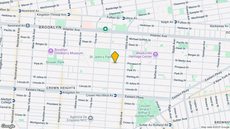 1330 Prospect Pl, Unit 2A Mapa y Detalles de la Ubicación