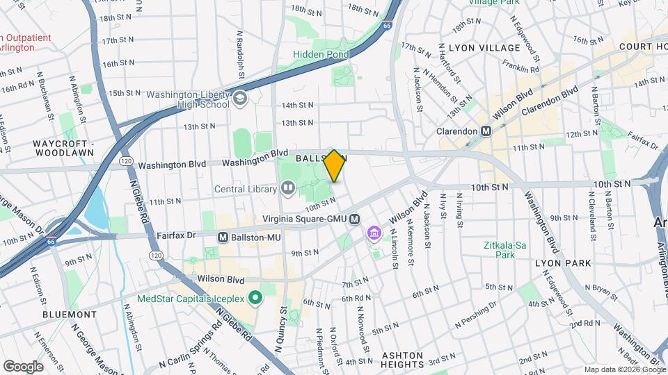 1024 N Monroe St Map and Location Details