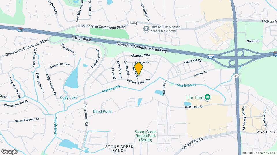 6321 Adobe Rd Map and Location Details
