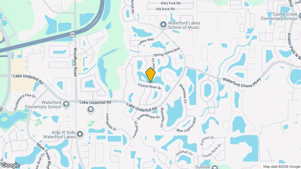 13668 Crystal River Dr Map and Location Details
