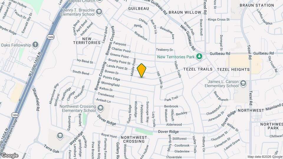 9310 Bowen Dr Mapa y Detalles de la Ubicación