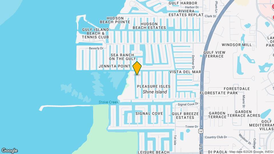 13419 Starfish Dr Map and Location Details