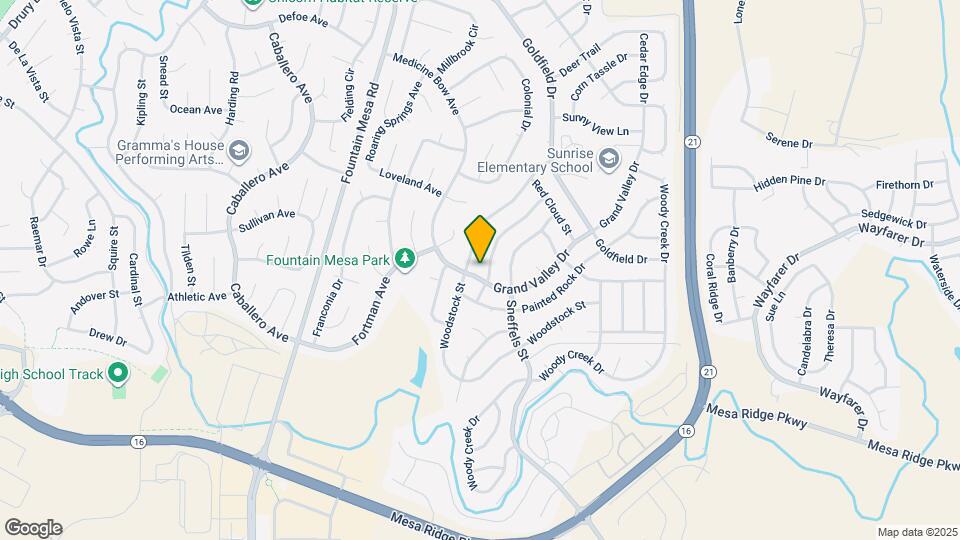 7470 Grand Valley Dr Map and Location Details