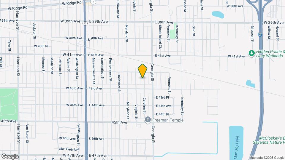 4240 Carolina St Map and Location Details