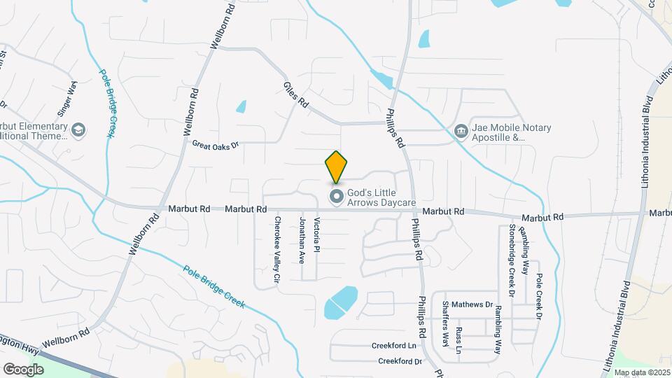 1923 Corners Cir Map and Location Details