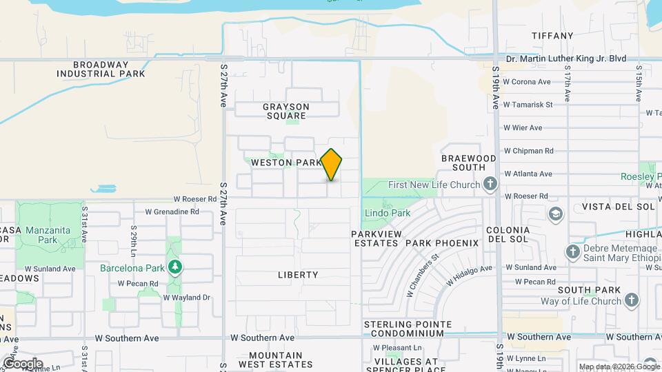 5033 S 24th Ave Mapa y Detalles de la Ubicación